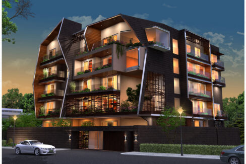 3BHK flat in Promenade Road