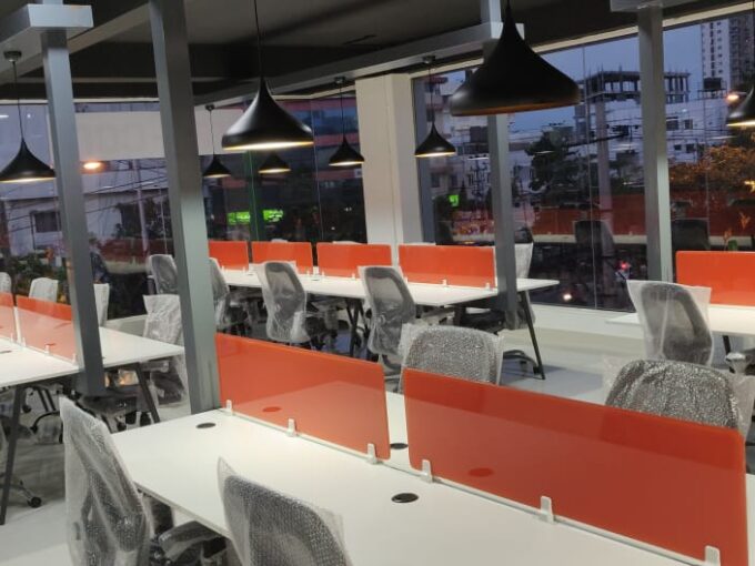 Office space in HRBR layout