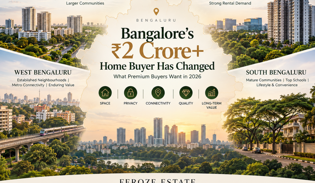 Premium homes in Bangalore across North, South, East and West Bengaluru for ₹2 crore+ buyers