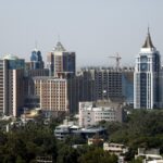 Prestige UB City skyline and office towers in Bangalore