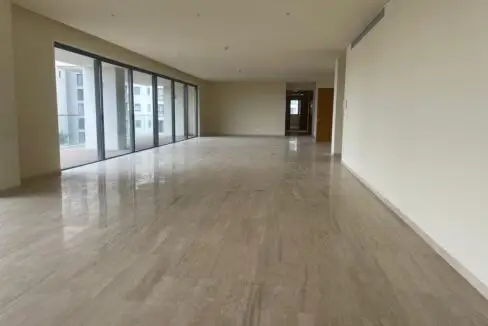 Luxury 5-bedroom apartment for sale at Embassy Lake Terraces, Bangalore, featuring spacious interiors, private pool, and landscaped views.